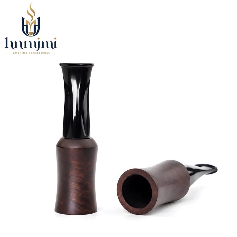 Cigar Mouthpiece Filter - Premium Wood, Smooth Draw, Reusable, Ergonomic Design