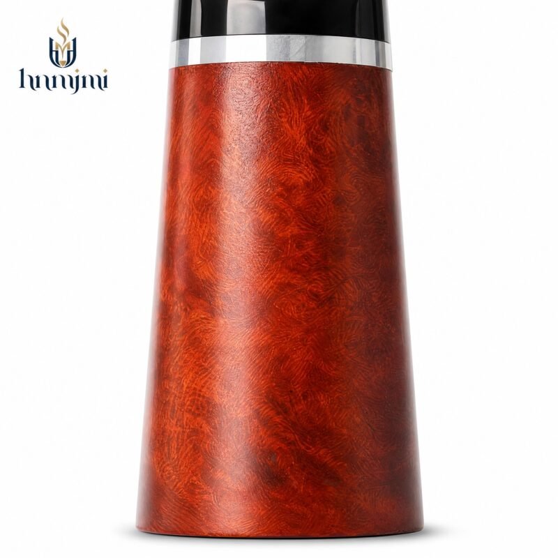 Cigar Mouthpiece - Premium Briar Wood, Smooth Draw, Compact Portable, Classic Design