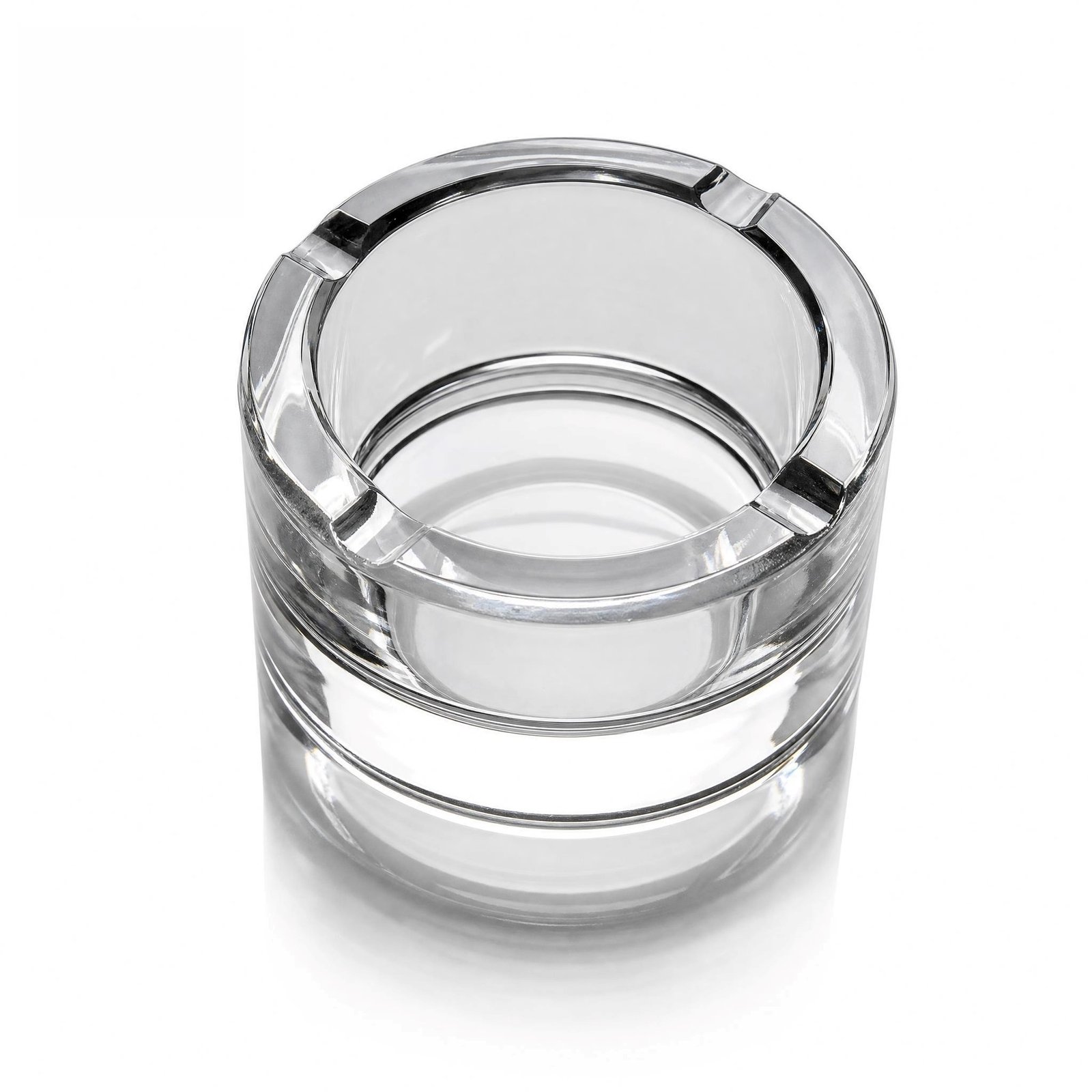 hnmjmi Crystal Glass Ashtray Set - 5 Stylish Designs, Premium Quality, Gift-Ready - Image 3